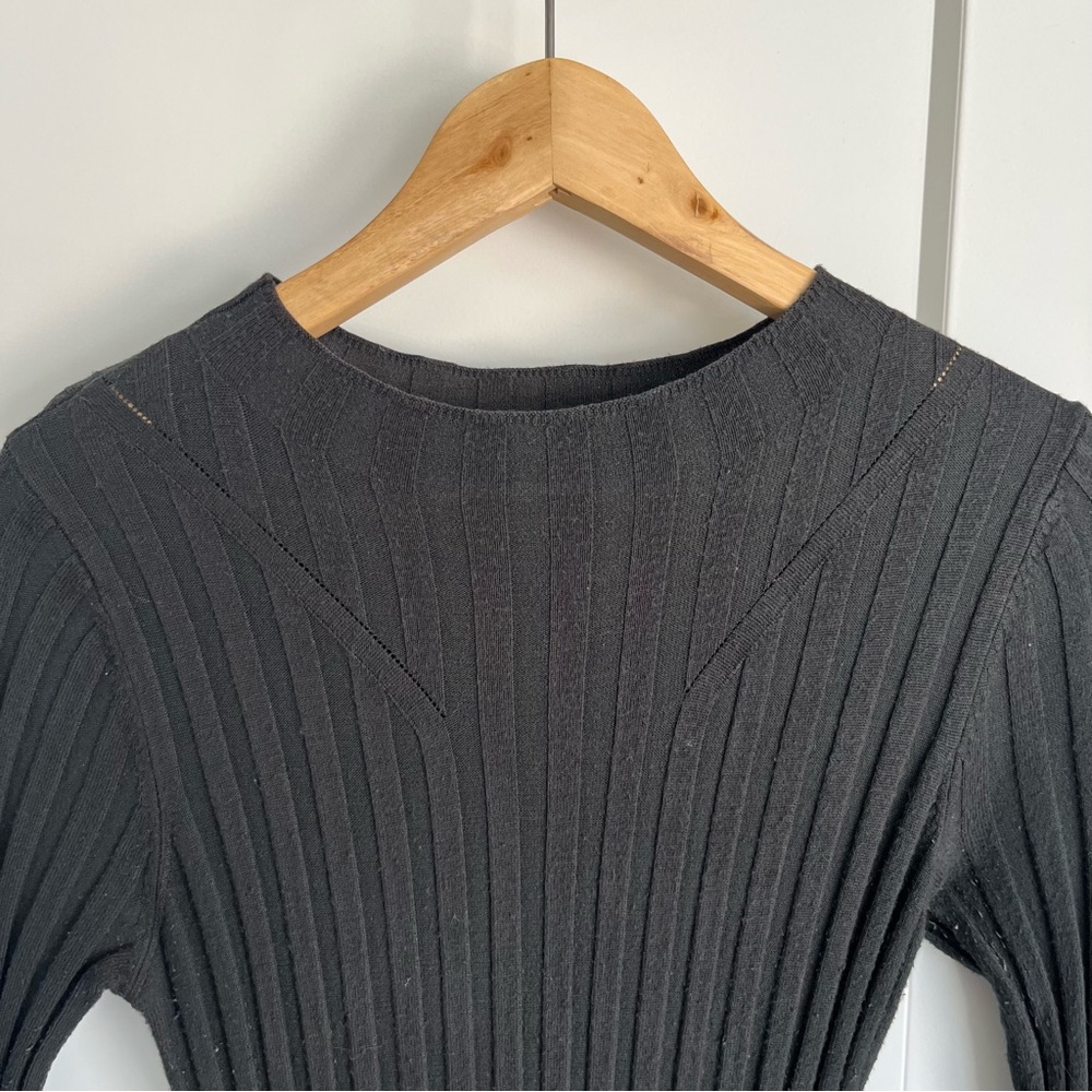 XS Ribbed Maxi Bodycon Dress - Picture 6 of 12